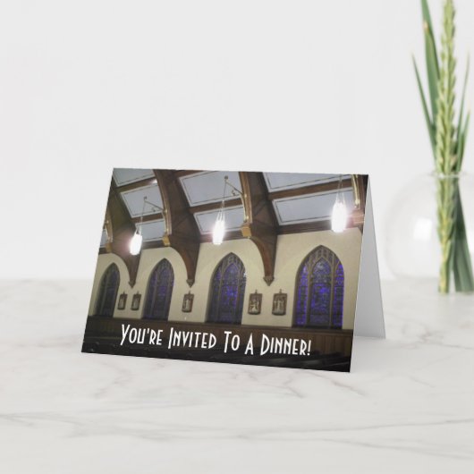 Je bent uitgenodigd voor een diner! (Voorkant)