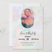 Je bent uitgenodigd voor een fantastisch verjaarda kaart (Voorkant)