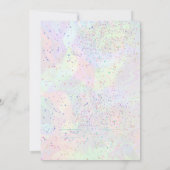 Je bent uitgenodigd voor een fantastisch verjaarda kaart (Achterkant)