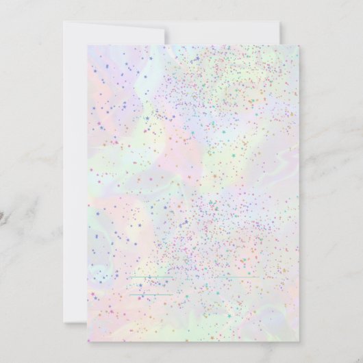 Je bent uitgenodigd voor een fantastisch verjaarda kaart (Achterkant)