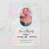 Je bent uitgenodigd voor een fantastisch verjaarda kaart (Voorkant / Achterkant)