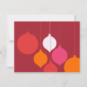 Je bent uitgenodigd voor een feestdag kaart (Voorkant)