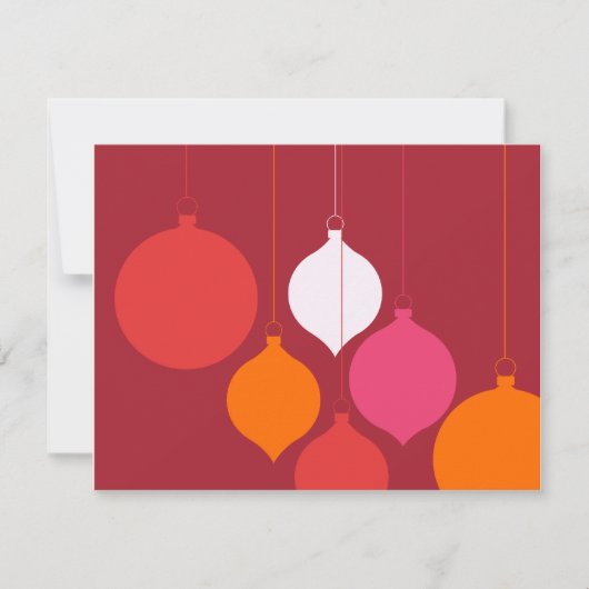 Je bent uitgenodigd voor een feestdag kaart (Voorkant)