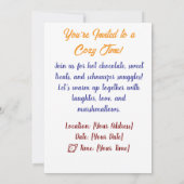 Je bent uitgenodigd voor een gezellige tijd - Schn Kaart (Achterkant)