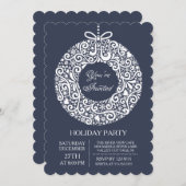 Je bent uitgenodigd voor kerstfeest. kaart (Voorkant / Achterkant)