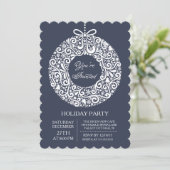 Je bent uitgenodigd voor kerstfeest. kaart (Staand voorkant)