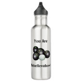 Je bent Unbelivabowl Lawn Bowls, waterflesje Waterfles (Rechts)