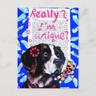 Je bent uniek! - briefkaart