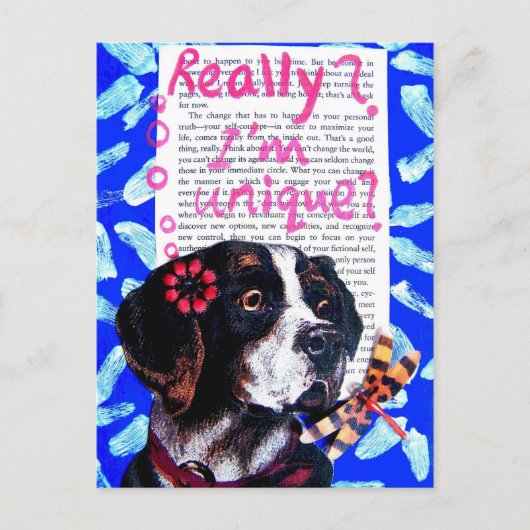 Je bent uniek! -  briefkaart (Voorkant)