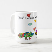 Je bent uniek! koffiemok (Voorkant links)