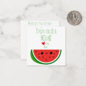 Je bent uniek Lunchbox Notitiekaarten Notitiekaartje (Voorkant / Achterkant in situ)