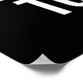 Je bent vandaag Motivatie cadeau begonnen Poster (Hoek)