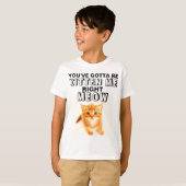 JE BENT VAST BEK POTJES RECHT NU Katten T-Shirts (Voorkant volledig)