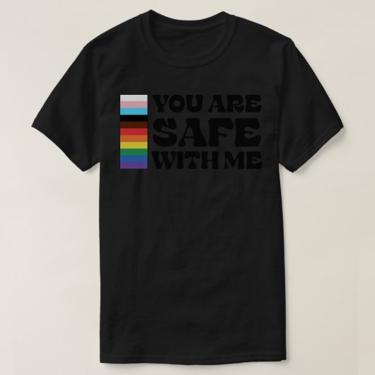 Je bent veilig bij mij 1 t-shirt (Design voorkant)
