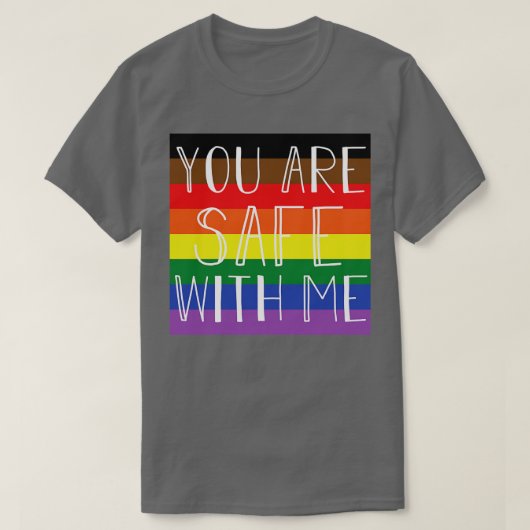 Je bent veilig bij mij 4 t-shirt (Design voorkant)
