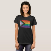 Je bent veilig bij mij LGBT Ally T-shirt (Voorkant volledig)