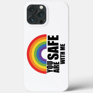 Je Bent Veilig Bij Mij LGBTQ Regenboog Pride Case-Mate iPhone Case