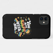 Je bent veilig met mij LGBT Rainbow Gay Case-Mate iPhone Case (Achterkant (horizontaal))