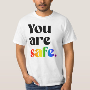 Je bent veilig t-shirt