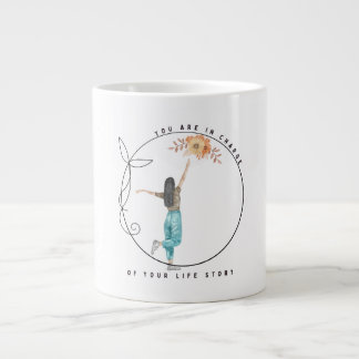 Je bent verantwoordelijk voor je levensverhaal grote koffiekop