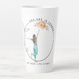 Je bent verantwoordelijk voor je levensverhaal latte mok