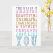 JE BENT VERBAZEN KAART (Gele Bloem)