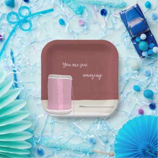 Je bent verbazingwekkend papieren bordje (Feest)