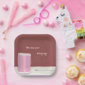 Je bent verbazingwekkend papieren bordje (Feest)