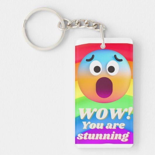 je bent verbijsterd sleutelhanger (Voorkant)