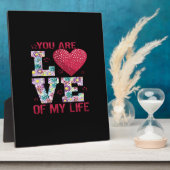 je bent verliefd op mijn leven fotoplaat (Zijkant)