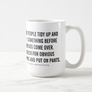 Je bent via correspondentie uitgenodigd voor koffi koffiemok