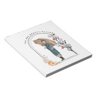 Je bent vol schoonheid notitieblok