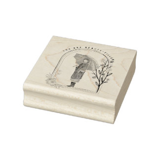 Je bent vol schoonheid rubberstempel
