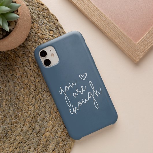 Je bent voldoende | Handgeschreven Inspirerend pri iPhone Hoesje