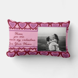 Je bent voor altijd mijn valentijn aangepaste foto kussen