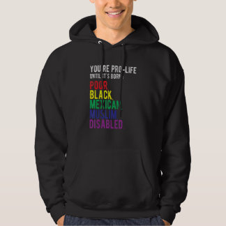 Je bent voor het leven tot het arm zwart Mexicaans Hoodie