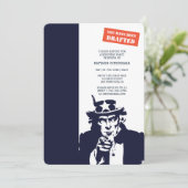 Je bent voorbereid! Birthday Party Kaart (Staand voorkant)