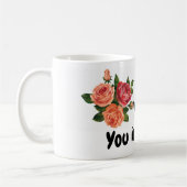 Je bent vriendelijk, je bent slim, je bent belangr koffiemok (Links)