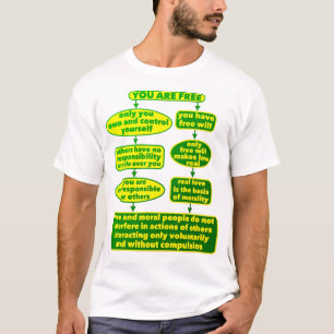 Je bent vrij (licht) t-shirt