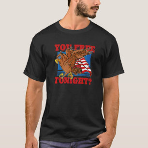 Je Bent Vrij Vanavond Adelaar 4 Juli Je Bent Vrij T-shirt