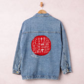 Je bent waar je naar luistert... denim jacket (Hangar)