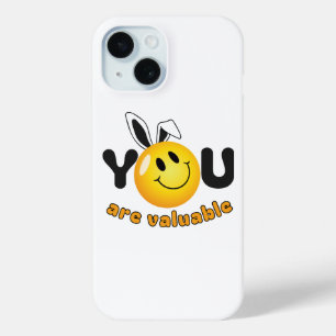 Je Bent Waardevolle Motivatiekunst - Hartelijk Har iPhone 15 Case