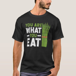 Je bent wat je eet in Asparagus Vegetable Vegetari T-shirt