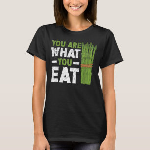 Je bent wat je eet in Asparagus Vegetable Vegetari T-shirt