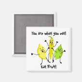 Je bent wat je eet magneet (Voorkant / Achterkant)