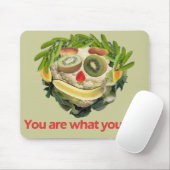 Je bent wat je eet muismat (Met muis)