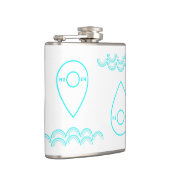 Je bent water - heupfles (Rechts)