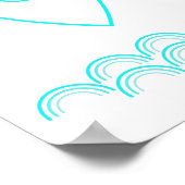 Je bent water poster (Hoek)