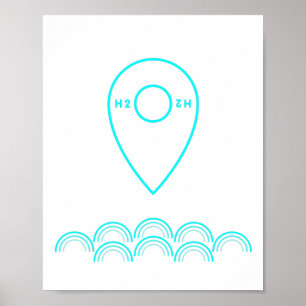 Je bent water poster