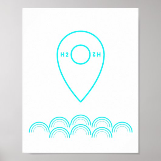 Je bent water poster (Voorkant)